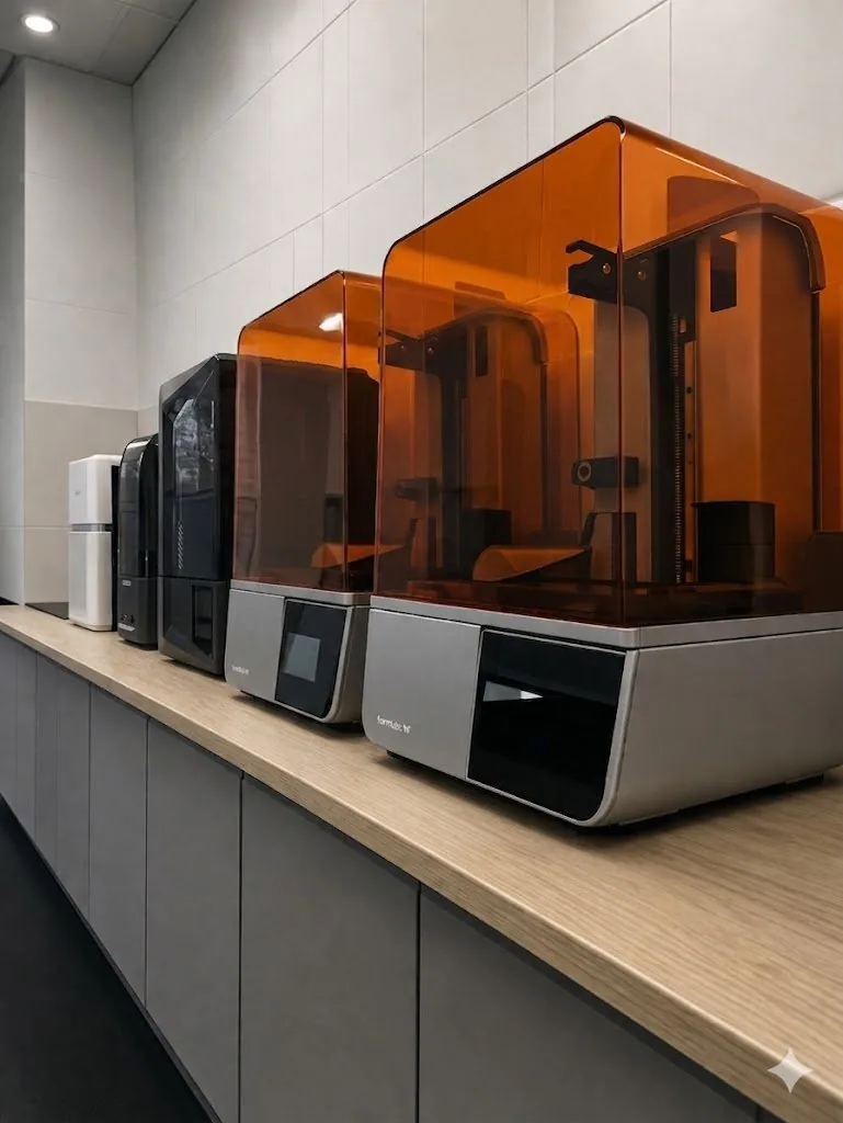 Imprimantes 3D Formlabs du laboratoire AD Protheses